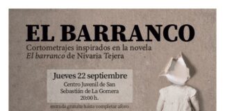 San Sebastián de La Gomera acoge la presentación de la novela ‘El Barranco’