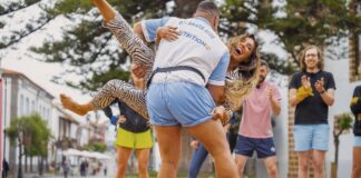 Yaiza Castilla presenta el estreno del programa Discovering Canary Islands en el Festival de Cine de San Sebastián