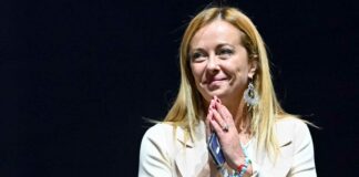 La futura nueva primera ministra italiana, Giorgia Meloni veraneaba en La Gomera