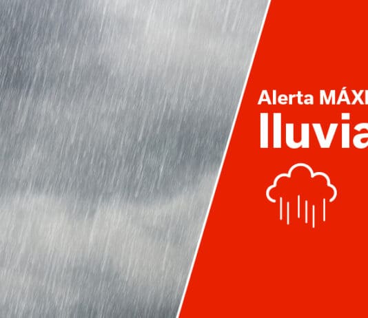 El Gobierno actualiza la situación pasando a alerta por lluvias en Canarias a partir de las 20:00 horas de este viernes