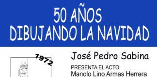 La Casa Colón acoge la exposición ‘50 años dibujando la Navidad’ de José Pedro Sabina
