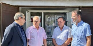 Activadas las nuevas luminarias del túnel de Playa de Santiago