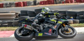 Jairo García Chinea, encara la última carrera del año con opciones de certificar el segundo puesto de Canarias en el Campeonato de Motociclismo