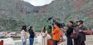 La cadena japonesa ABC TV visita La Gomera para la grabación de un programa de viajes