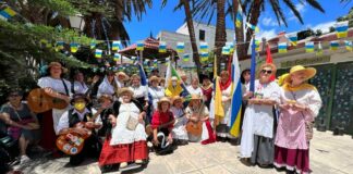 San Sebastián de La Gomera rinde homenaje a la Asociación de la Tercera Edad y Pensionistas Iballa