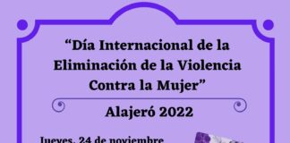Alajeró celebra el Día Internacional de la Eliminación de la Violencia Contra la Mujer’ este jueves y viernes
