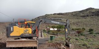 El Cabildo inicia los trabajos de mejora del acceso a Arguayoda