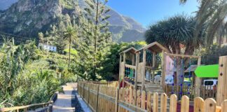 Vallehermoso inaugura la nueva área lúdica y deportiva de La Encantadora