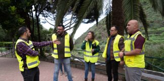 El Ayuntamiento de Hermigua invierte cerca de 200.000 euros en la renovación del parque de El Curato