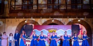 La capital gomera celebró la presentación de las aspirantes a la Gala de las Tradiciones