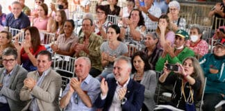 Torres visita las instalaciones del Hogar Hispano de Valencia en Venezuela