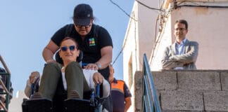 Las escaleras dejarán de ser un obstáculo para las personas con discapacidad, gracias al nuevo proyecto de la capital gomera