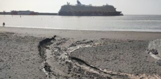 Iniciativa por La Gomera (IxLG) muestra su sorpresa por la normalización por parte de las Administraciones de un vertido incontrolado en la Playa de San Sebastián