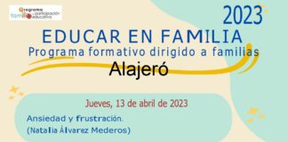 Este jueves da comienzo en Alajeró el programa ‘Educar en Familia’
