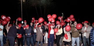 ASG inicia la campaña de las Elecciones Generales con la tradicional pegada de carteles