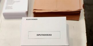 La participación a las 14:00 horas es del 40,47%, dos puntos y medio más que en 2019