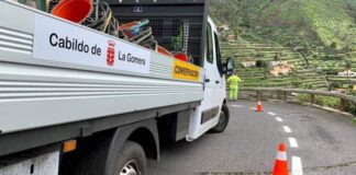 El Cabildo ejecuta un centenar de actuaciones de conservación en las vías insulares