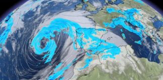 El Centro de Huracanes de Estados Unidos, pendiente de la borrasca ‘Óscar’, que pone en alerta a Canarias