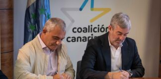 CC y AHI suscriben el acuerdo por la gobernabilidad de Canarias