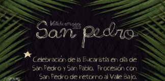 Vallehermoso celebra sus fiestas en honor a San Pedro