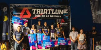 Ricardo Hernández y Raquel Arostegui se alzan con la victoria del Triatlón Isla de La Gomera 2023