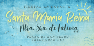 Valle Gran Rey presenta el programa de las fiestas en honor a Santa María Reina (Ntra. Sra. De Fátima)