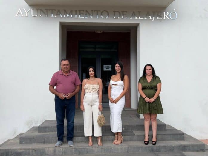Candidatas del municipio de Alajeró a Reina de las Fiestras Lustrales 2023