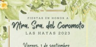 Valle Gran Rey presenta el programa de las fiestas en honor a Ntra. Sra. del Coromoto de Las Hayas