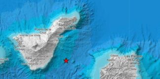 Cuatro terremotos en una hora entre Gran Canaria y Tenerife