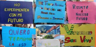 Vallehermoso mantiene las movilizaciones en defensa de la calidad educativa