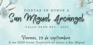 Valle Gran Rey celebra el próximo viernes las fiestas en honor a San Miguel Arcángel