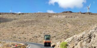 El Cabildo de La Gomera ejecuta mejoras de pavimentación en las vías de la isla