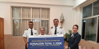 El viaje solidario del Benchijigua Express recauda 3.200€ para la Obra Social de Santa Luisa de Marillac en La Gomera