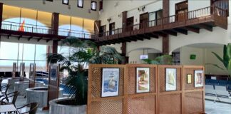 El Aeropuerto de La Gomera expone la obra pictórica del artista alemán Richard René