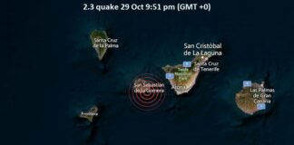 04:42 H: Una serie sísmica ha generado varios movimientos en La Gomera en las últimas horas