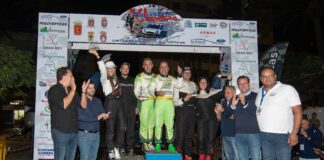 Fran Suárez y Néstor Gómez (Ford Fiesta R5 MKII) repiten victoria en la isla de La Gomera