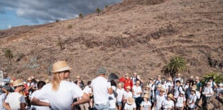La Gomera reúne a un centenar de voluntarios en una jornada de plantación por el Día del Árbol
