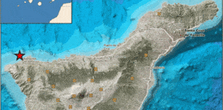 El IGN detecta dos seísmos en el noroeste de Tenerife, uno sentido por la población de 3,2