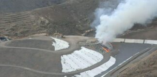 Declarado en La Gomera un conato de incendio en el complejo ambiental de El Revolcadero
