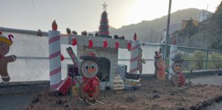 El barrio de Las Cabezadas en Hermigua gana el Primer Concurso «Mi Barrio está de Navidad»