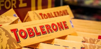 Alertan sobre el riesgo de varios alérgenos no declarados en el chocolate Toblerone