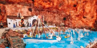 El Belén del Cabildo abre sus puertas al público con referencias a lugares icónicos de La Gomera