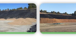 Instalación de geomallas tridimensionales: secuencia y materiales necesarios