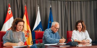 Cabildo, Ayuntamiento de San Sebastián y VISOCAN firman el convenio para la construcción de viviendas protegidas en el municipio