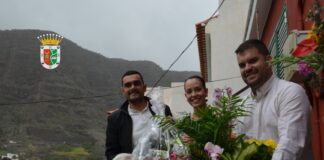 El Ayuntamiento de Hermigua y el Cabildo Insular acompañan a doña Julia Medina Mesa en sus 107 cumpleaños