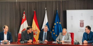 El Cabildo y AISBL rubrican un acuerdo para desarrollar pruebas de generación eléctrica con drones en La Gomera