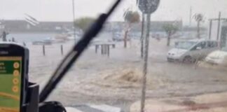 La DANA deja en Canarias lluvia, nieve, granizo, rayos, cortes de luz.. fuertes lluvias para este sábado noche y domingo