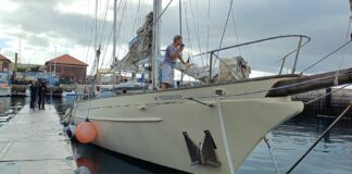 El velero “La Peregrina” emprende su aventura atlántica con el Reto Astrolabio