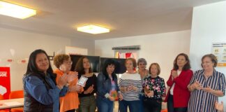 El PSOE en San Sebastián homenajea a las primeras mujeres que fueron en sus listas al Ayuntamiento entre 1979 y 1999