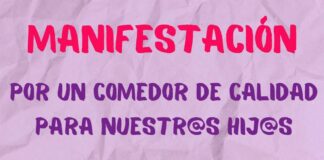 La familias usuarias muestran su “descontento” con la Consejería de Educación por la gestión del comedor del CEIP Ruiz de Padrón